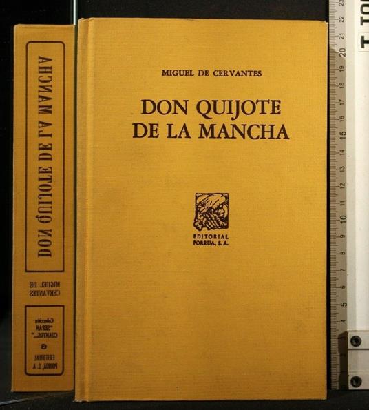 Don Quijote De La Mancha - Miguel de Cervantes - copertina