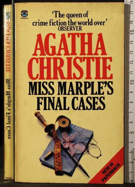 Miss Marplès final cases - Agatha Christie - copertina