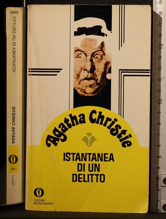Istantanea di un delitto - Agatha Christie - copertina