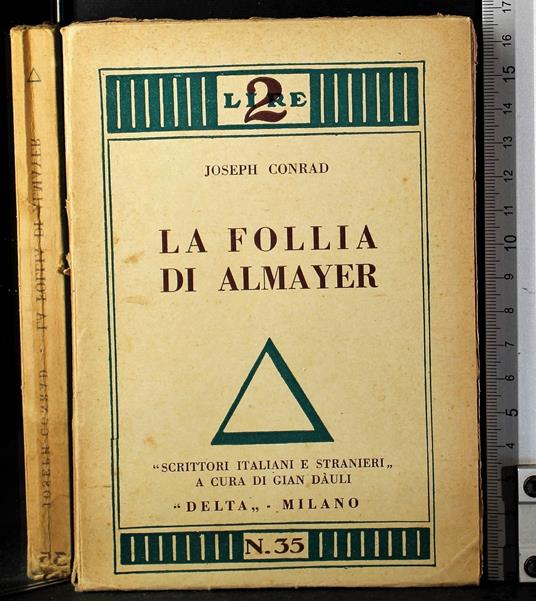 La follia di almayer - Joseph Conrad - copertina