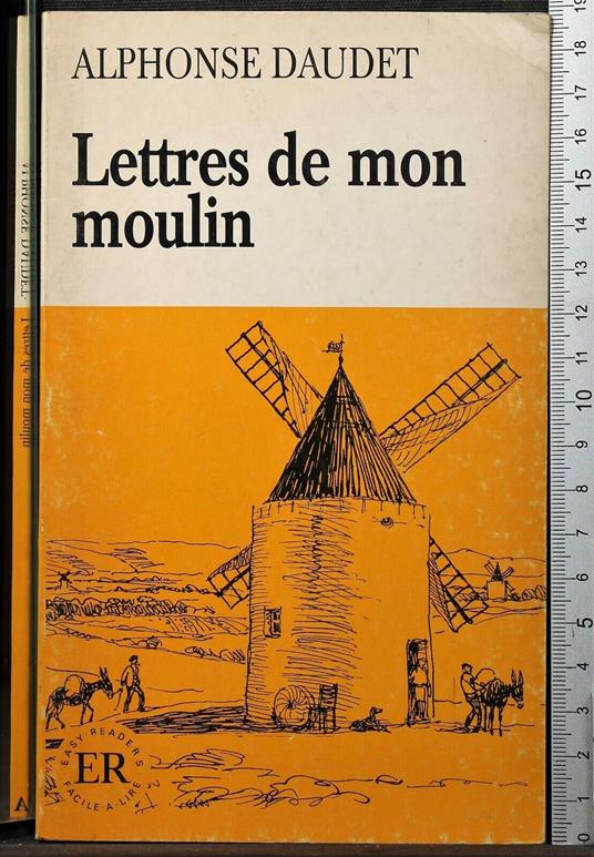 Lettres de mon moulin - Alphonse Daudet - copertina