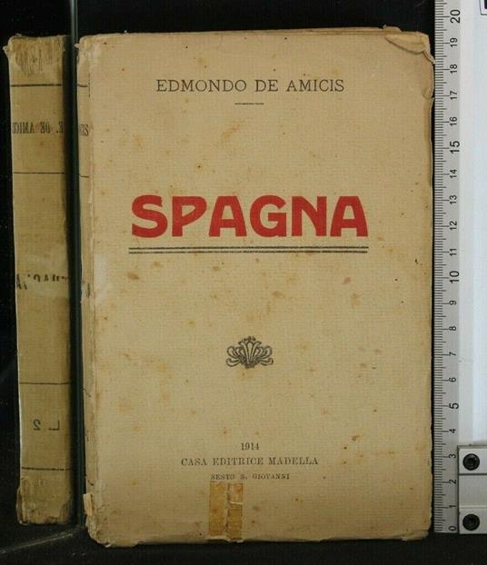 Spagna - Edmondo De Amicis - copertina