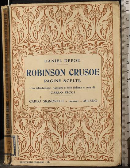 Robinson Crusoe - Daniel Defoe - copertina