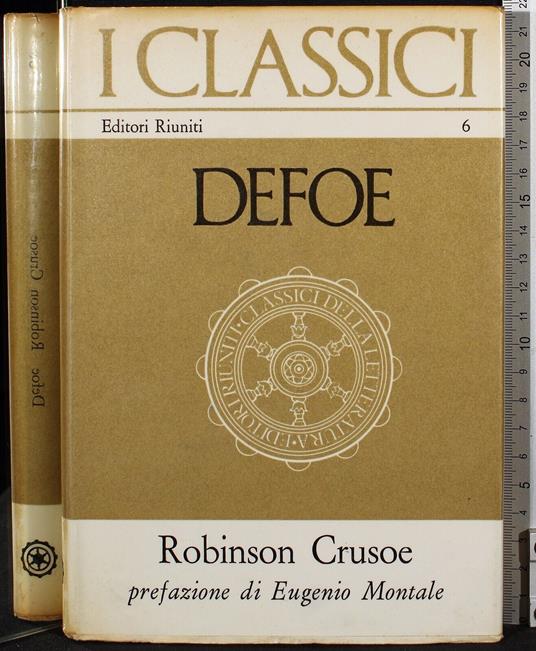 I classici Robinson Crusoe - Daniel Defoe - copertina