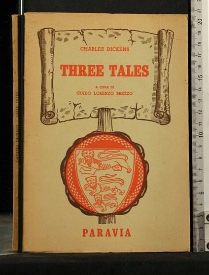 Three Tales - Charles Dickens - copertina