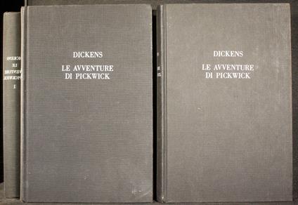 Le avventure di Pickwick Vol. I e II - Charles Dickens - copertina