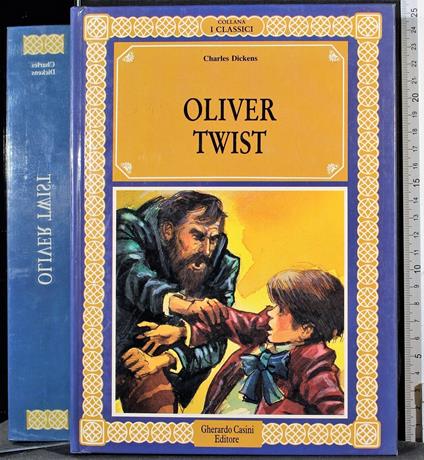 Oliver Twist - Charles Dickens - copertina