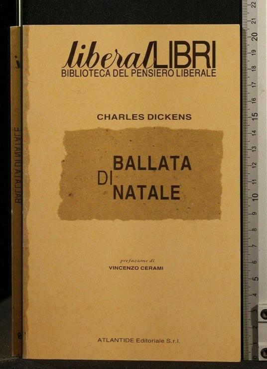 Ballata di Natale - Charles Dickens - copertina