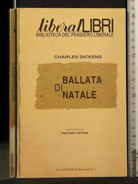 Ballata di Natale - Charles Dickens - copertina