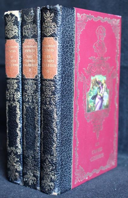 Les crimes celebres. 3 volumi - Alexandre Dumas - copertina