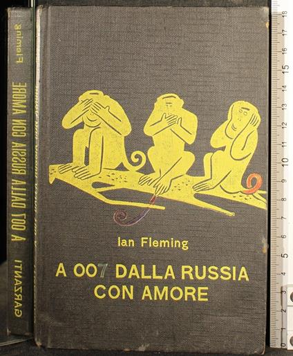 Serie gialla. a 007 dalla Russia con amore - Ian Fleming - copertina