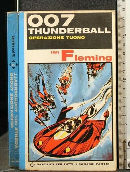 007 Thunderball Operazione Tuono - Ian Fleming - copertina