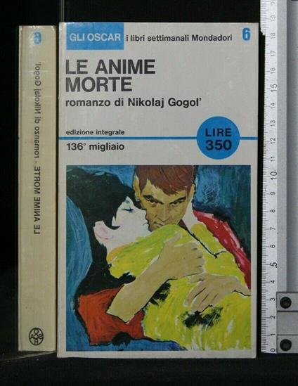 Le Anime Morte - Nikolaj Gogol' - copertina
