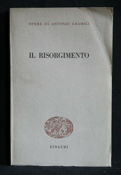 Il Risorgimento - Antonio Gramsci - copertina