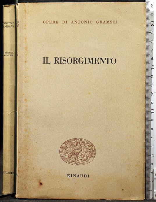 Il risorgimento - Antonio Gramsci - copertina
