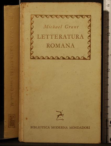 Letteratura romana - Michael Grant - copertina