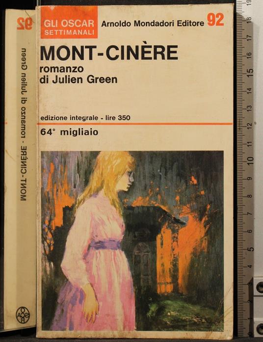 Mont-Cinere - Julien Green - copertina