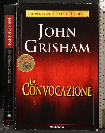 La Convocazione - John Grisham - copertina