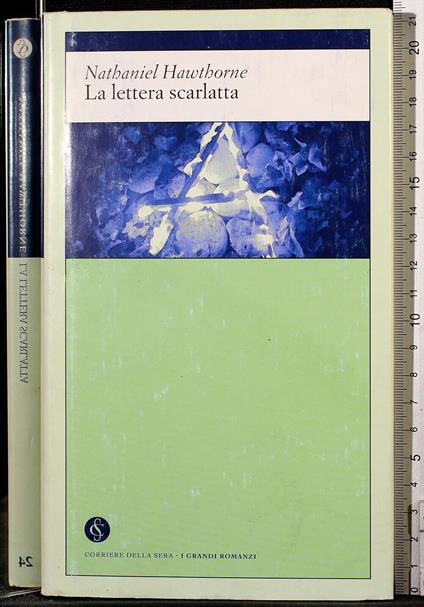 La lettera scarlatta - Nathaniel Hawthorne - copertina