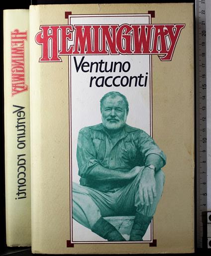 Ventuno racconti - Ernest Hemingway - copertina