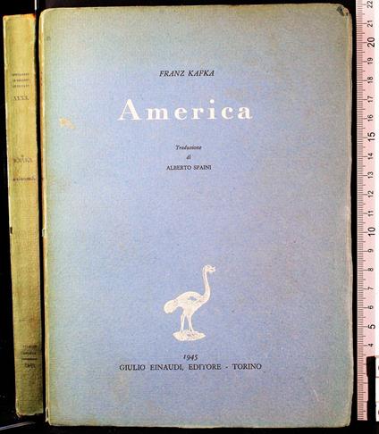 America - Franz Kafka - copertina