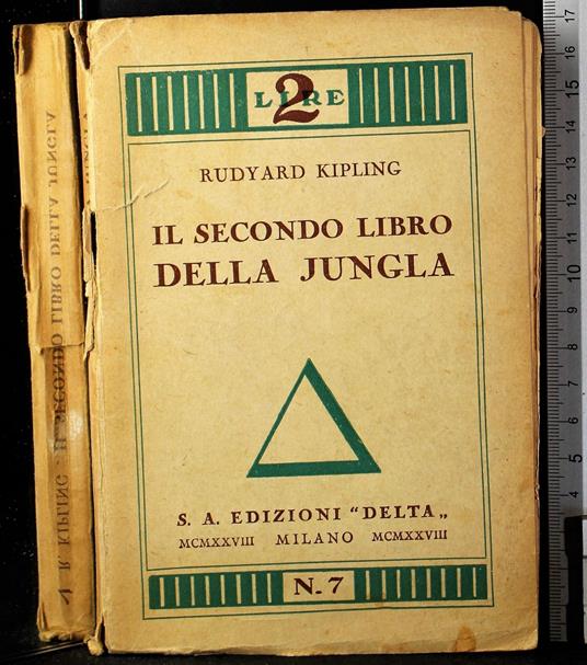 Il secondo libro della jungla - Rudyard Kipling - copertina