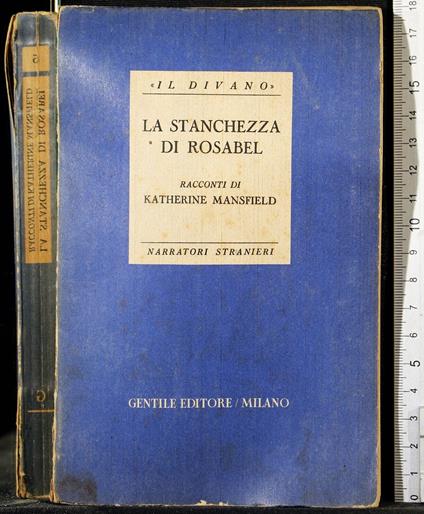 La stanchezza di Rosabel - Katherine Mansfield - copertina