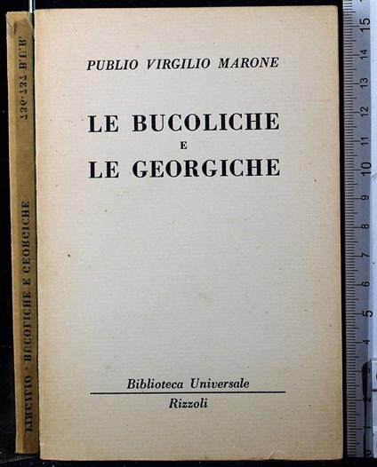 Le bucoliche e le georgiche - Publio Virgilio Marone - copertina
