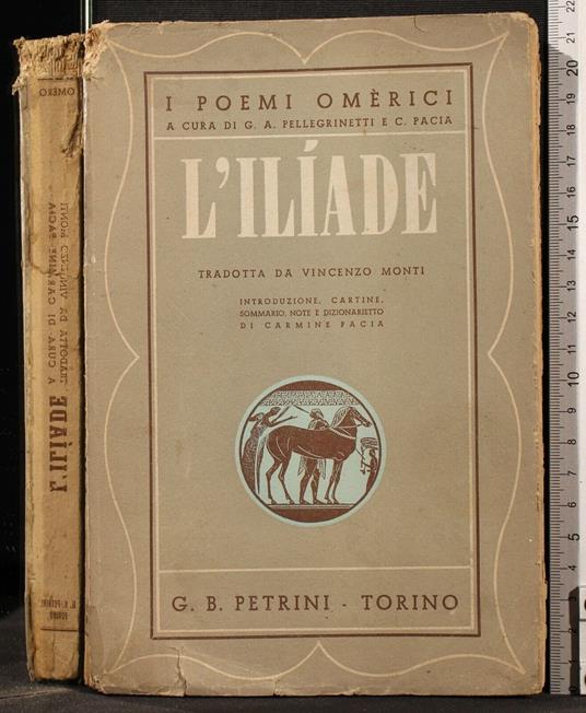 L' Iliade - Omero - copertina
