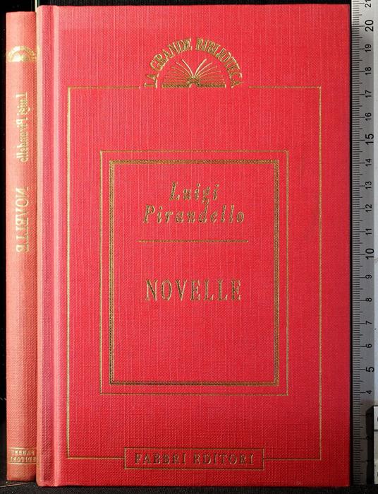 Novelle - Luigi Pirandello - copertina