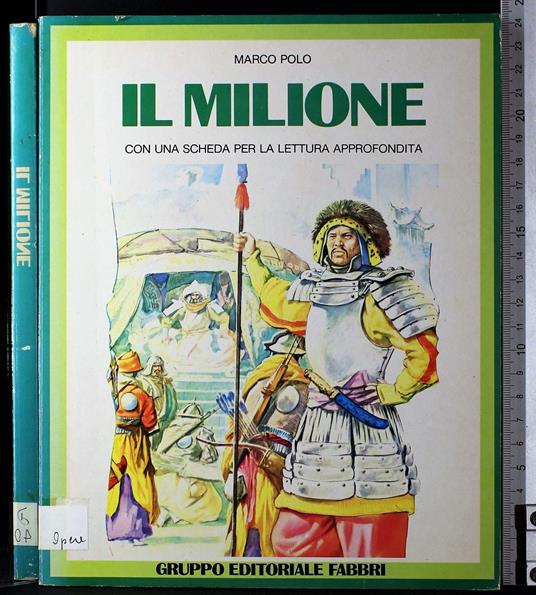 Il milione - Marco Polo - copertina