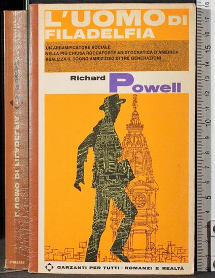 L' uomo di filadelfia - Richard Powell - copertina