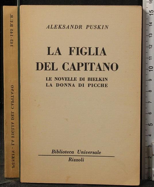 La figlia del capitano - Aleksandr Puskin - copertina