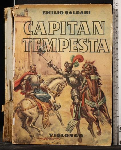 Capitan Tempesta - Emilio Salgari - copertina