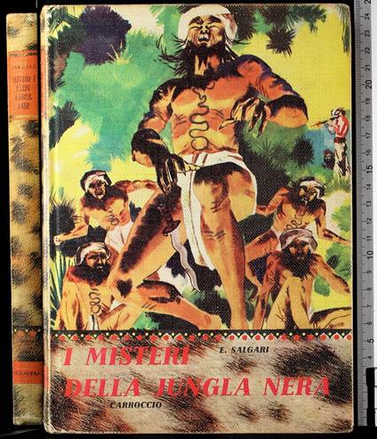 I misteri della Jungla nera - Emilio Salgari - copertina