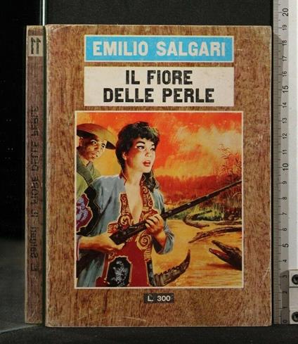 Il Fiore Delle Perle - Emilio Salgari - copertina