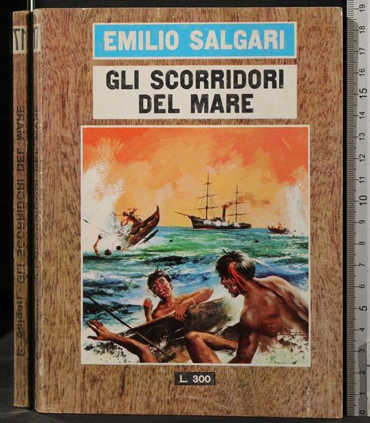 Gli Scorridori Del - Emilio Salgari - copertina