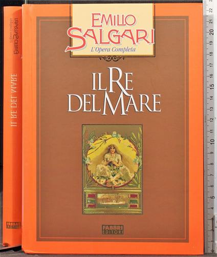 Il re del mare - Emilio Salgari - copertina