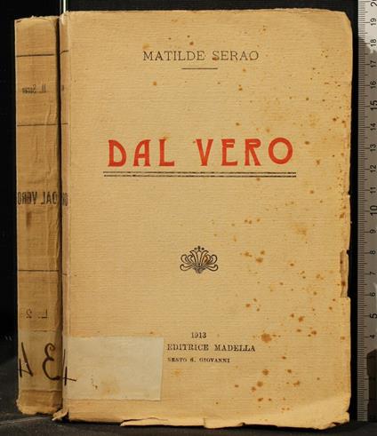 Dal Vero - Matilde Serao - copertina
