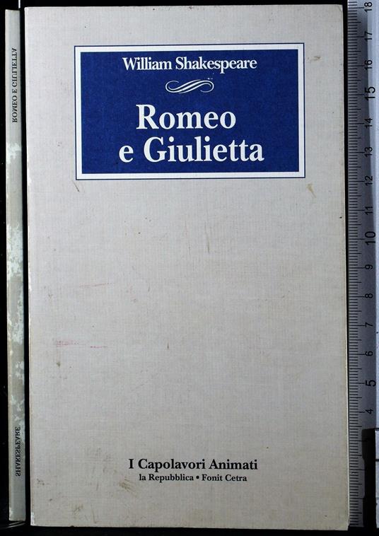 Romeo e Giulietta - William Shakespeare - copertina