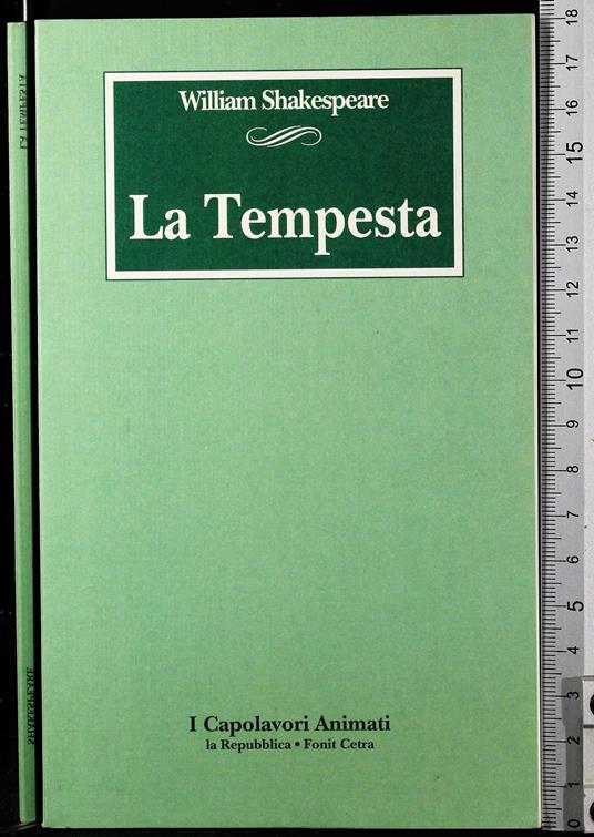 La tempesta - William Shakespeare - copertina