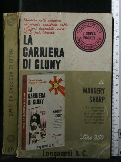 La Carriera di Cluny - Margery Sharp - copertina