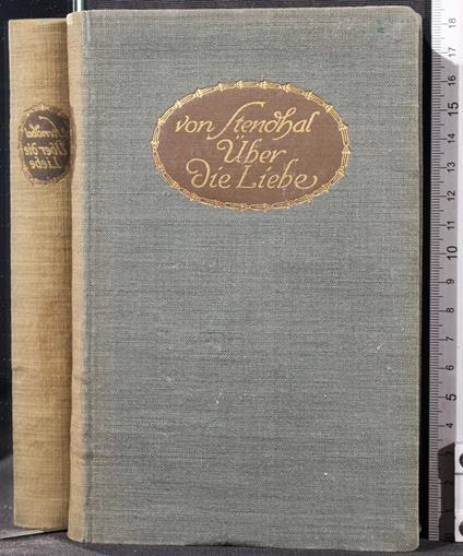 Uber die liebe - Stendhal - copertina