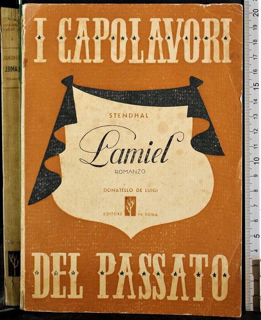 Lamiel - Stendhal - copertina