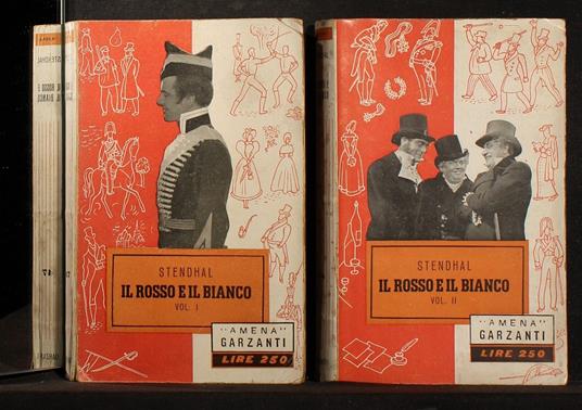 Il rosso e il bianco. Vol 1-2 - Stendhal - copertina