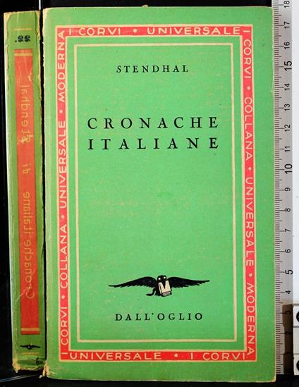 Cronache italiane - Stendhal - copertina