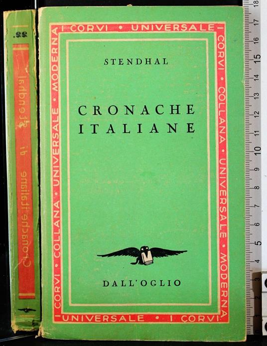 Cronache italiane - Stendhal - copertina