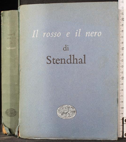 Il rosso e il nero - Stendhal - copertina
