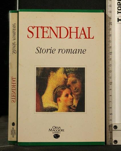 Storie Romane - Stendhal - copertina