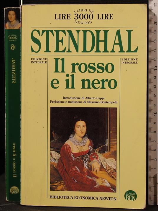 Il Rosso e Il Nero - Stendhal - copertina